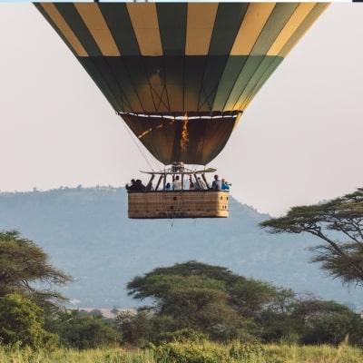 Hot air balloon safari in Rishikesh
