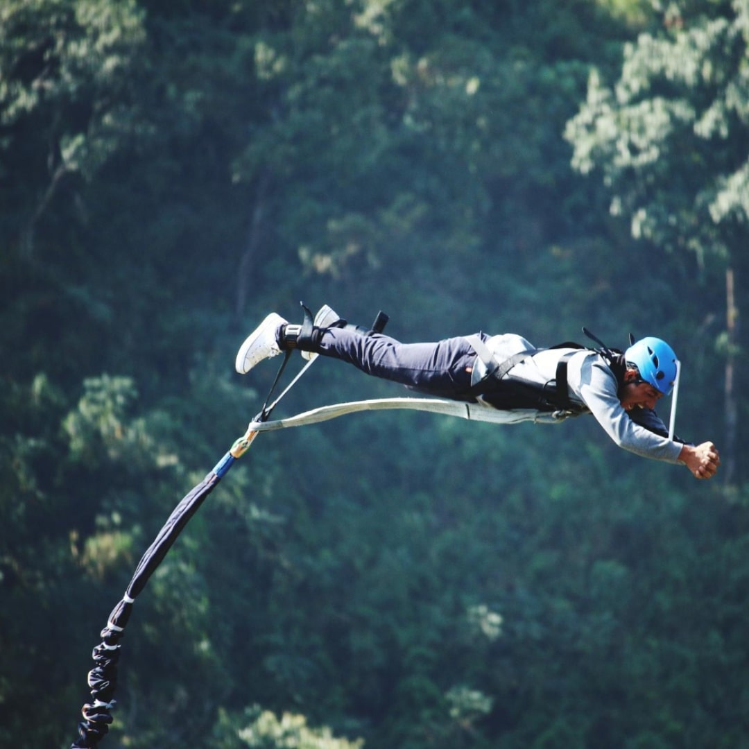 111 Meter Bungee Jumping Rishikesh