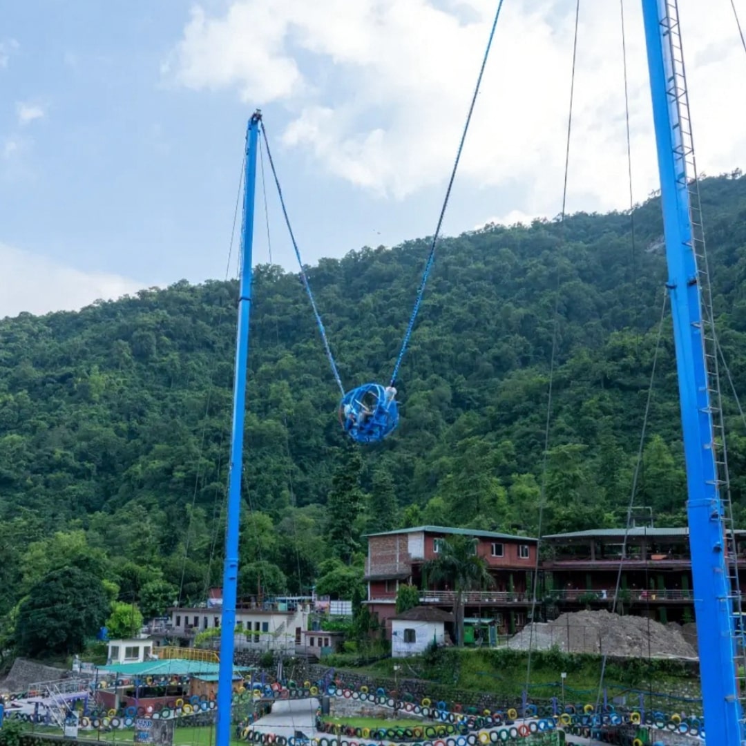 Reverse Bungee in Rishikesh