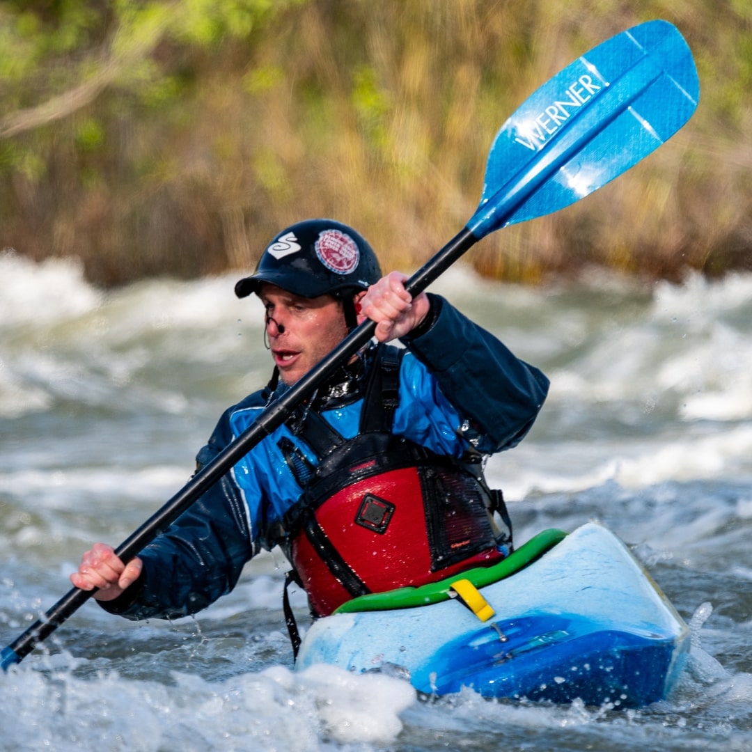 Kayaking sports activity in rishikesh