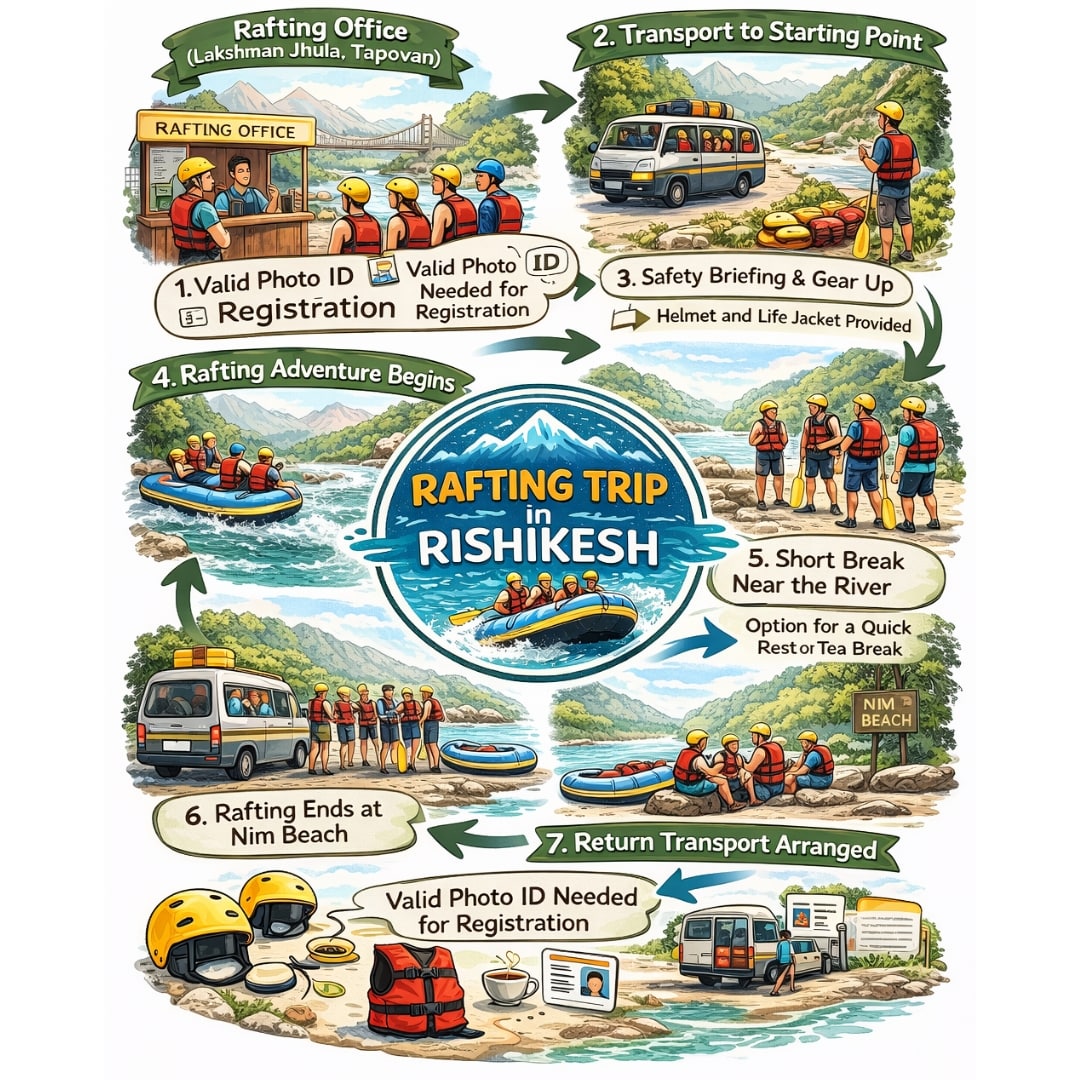 Rafting Itinerary What to Expect