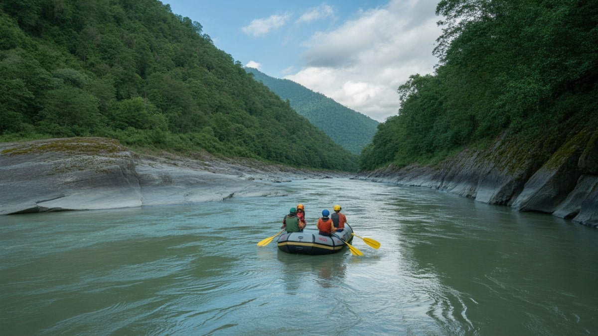 Rafting in Teesta River, Sikkim