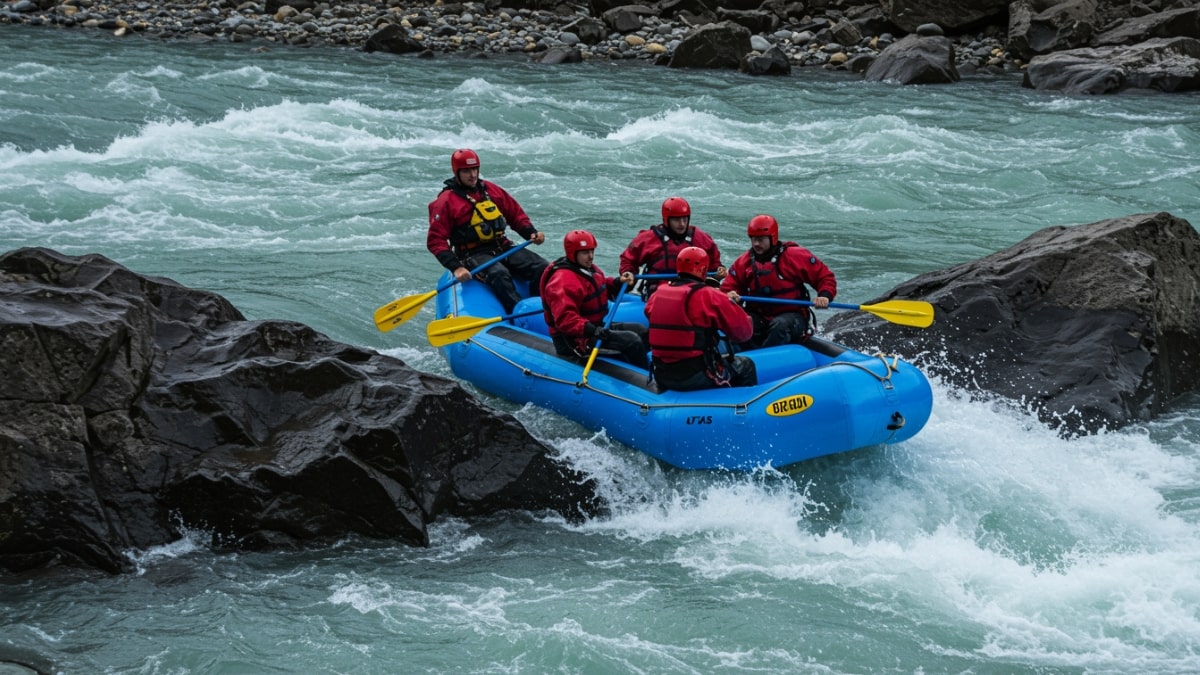 River Rafting in Bhagirathi River, Uttarakhand